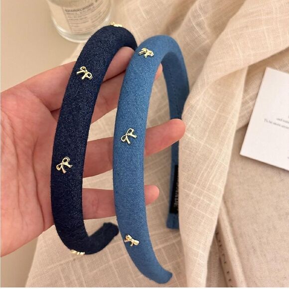 Bow padded headbands - Picture 1 of 5